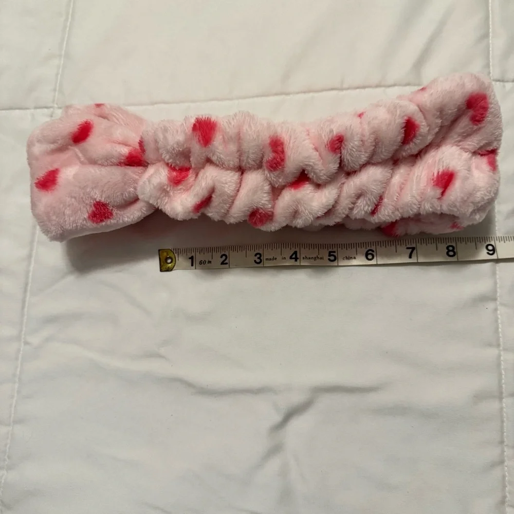 The Crème Shop Pink Teddy Headband
